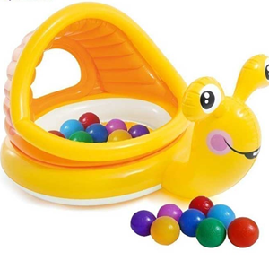 استخر بادی اینتکس intex کف بادی طرح حلزون مدل 57124-اسباب بازی